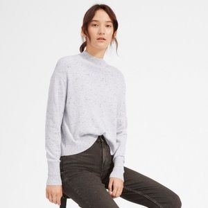 Everlane Cashmere Crop Mockneck